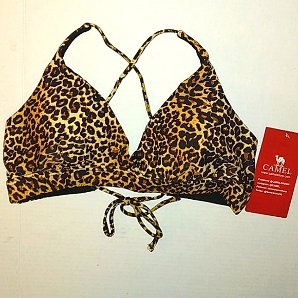 ☆L@@K☆NWT Women's/Juniors Sexy Cheetah Animal Print Bikini Set☆Large - Picture 11 of 16